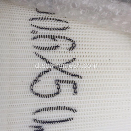 Peralatan Teh Polyester Sprial Cooling Mesh Belt